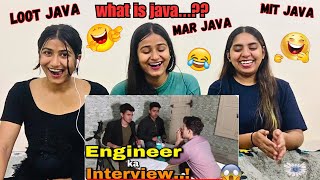 Engineer ka Interview  Round2Hell  R2H  Reaction by The girls squad [upl. by Artinahs]