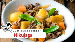 How To Make Nikujaga Japanese Meat and Potato Stew Recipe 肉じゃがレシピ 作り方 [upl. by Neale389]