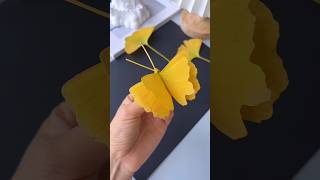 Can you still make the ginkgo leaf butterfly from childhood Go pick up two ginkgo leaves and try [upl. by Milicent]