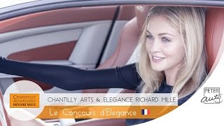 Concours dElegance  Chantilly Arts amp Elegance Richard Mille [upl. by Rouvin]