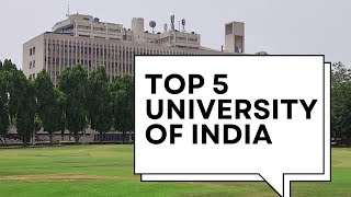 Top Universites in India [upl. by Tome962]