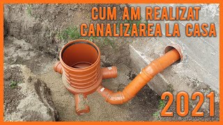 CUM AM REALIZAT CANALIZAREA LA CASA [upl. by Roseline]