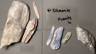 Mineral Identification  Sillimanite and Kyanite [upl. by Jacinthe]