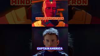 Mindstone Ultron VS Captain America  edit shorts marvel [upl. by Alphonse]