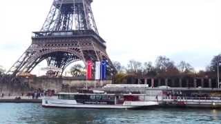 Bateau Mouche  Paris France [upl. by Ocramed696]