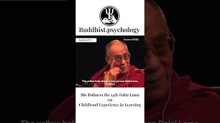 Dalai Lama’s childhood experience in learning [upl. by Eula]