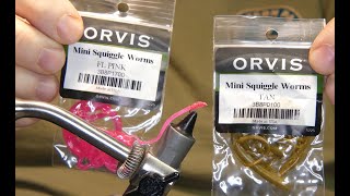 Orvis Mini Squiggle Worm Tying Review [upl. by Rustin428]