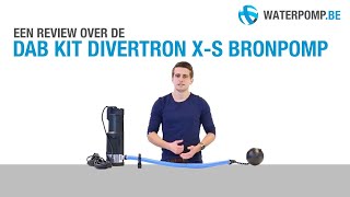 DAB Kit Divertron XS Bronpomp  Regenwaterpomp  Review [upl. by Asatan]