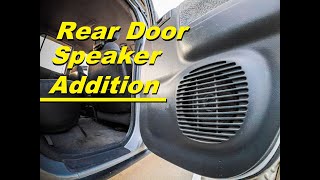 Installing Rear Door Speakers Using the FACTORY Wiring [upl. by Marcoux]