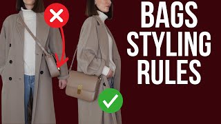 10 HANDBAG STYLING RULES everyone should learn once and for all [upl. by Odareg324]