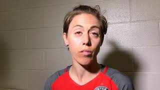 Meghan Klingenberg on Portland Thorns 10 victory over North Carolina [upl. by Adnalra775]