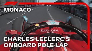 Charles Leclercs Incredible Pole Lap Recreation  2024 Monaco GP [upl. by Ennayr]