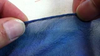 How To Sew A Rolled Hem [upl. by Elvia186]