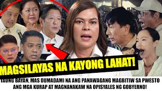 Matapos PAGTULUNGAN si VP SARA TAONG BAYAN NAGWELGA NA BBM MARTIN PNP AFP PINABABABA NA SA PWESTO [upl. by Nafis94]