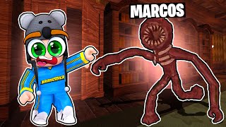 MARCOS VIROU O FIGURE DO ROBLOX DOORS  Brancoala Games [upl. by Ocnarf952]