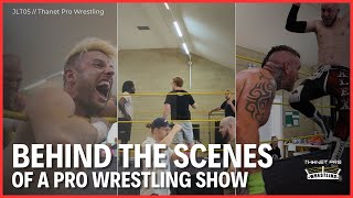 Behind The Scenes Of A Pro Wrestling Show  The Day Of [upl. by Holcomb846]