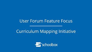 Schoolbox Curriculum Mapping Initiative — Victoria User Forum 2023 [upl. by Oriana808]