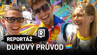 Co LGBTQ vzkazuje Čechům Takhle vypadal duhový průvod 🏳️‍🌈 [upl. by Ahlgren]