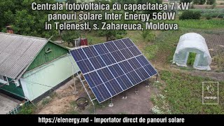 Panouri fotovoltaice Moldova ⛅ Panouri solare in Telenesti s Zahareuca [upl. by Forkey520]