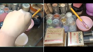 How To Apply Sheaffers Powder Foundation Cheap Foundation For Beginners Full Tutorial [upl. by Wash169]