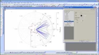 Graphing Origin 91 Polar Axis Dialog [upl. by Koo]