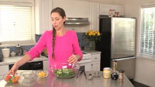 Detox Kale Crunch Salad  Tara Stiles Eats [upl. by Zerat644]