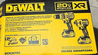 Combo DEWALT XR 20v [upl. by Taveda]