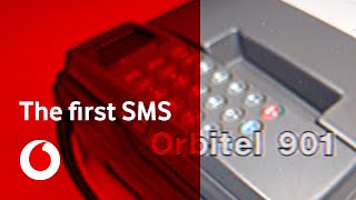 30 years since the first ever SMS  Orbitel 901  Vodafone UK [upl. by Ylrac]