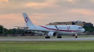 AeroUnion Airbus A300600F Takeoff at KMIA XAUYR [upl. by Atinrahc709]