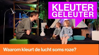 Waarom kleurt de lucht soms roze  Kleutergeleuter [upl. by Anyrak]