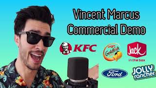 Vincent Marcus Commercial Voice Demo [upl. by Aneehs124]