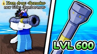 I Unlocked the Legendary BAZOOKA in Blox Fruits [upl. by Segalman]