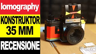 Lomography Konstruktor 35 mm Recensione ITA [upl. by Tnahs796]