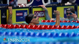 Caeleb Dressel sprints to victory in 50m freestyle at US Olympic Swimming Trials  NBC Sports [upl. by Panthea]