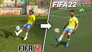 FIFA 11  FIFA 22 Practice Arena Evolution [upl. by Assirram260]