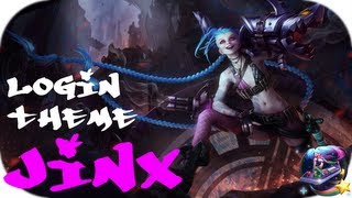 Jinx  Login Theme with Lyrics 41 [upl. by Hepsibah179]