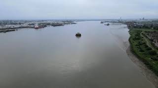 Thamesmead and the Thames Via Drone [upl. by Croteau]