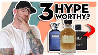 3 HYPE WORTHY Middle Eastern Fragrances Unboxed  Men’s Clone Fragrance Review [upl. by Xella]