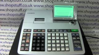 How to reset totals amp counters on Casio SES400 SES800 SES3000 [upl. by Jacques]