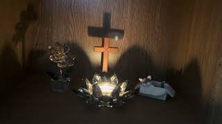 October 21st 2024 Compline Service brought to you by The Vic The Candle A Cross and A Comfy Cat [upl. by Drucie]