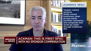 Bill Ackman Pershing Square ‘taking no compensation’ for new SPAC investment vehicle [upl. by Liggitt]