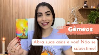 ♊️ GÊMEOS  Abra suas asas e voe 🔥 Não se subestime ⚔️ [upl. by Ayahs]