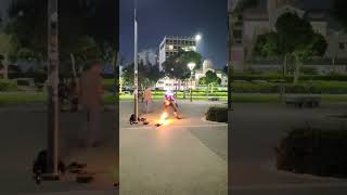 Street fire show 2 [upl. by Ydnat]