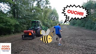 RAN INTO PROBLEMS PLANTING FALL FOOD PLOTS WITH THE JOHN DEERE [upl. by Alemrac]