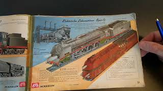 Märklin Katalog D16 von 1939  mit dem Wagen des Führers Mercedes 770 K [upl. by Gudren]