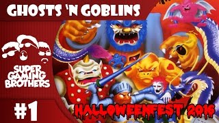 SGB Play Ghosts N Goblins  Part 1  Balls Blue Temper Red [upl. by Ali]