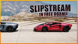 GTA V  Can you Slipstream in Free Roam [upl. by Adnolehs]