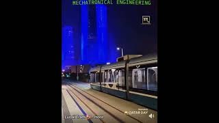 Mechatronical Engineers on Automation to reduce the collision of Metrorail mechatronics qatar [upl. by Leshia938]