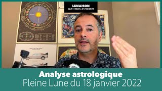 Pleine Lune du 18 janvier 2022 [upl. by Vinay]