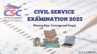 Civil Service Examination 2023Passing RateCoverage and Scope [upl. by Resiak930]